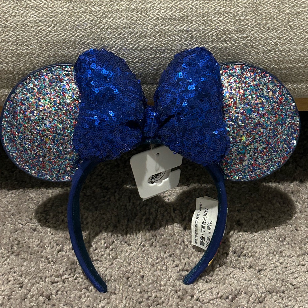 Disney Minnie Mickey Ear Headband - Walt Disney World 2020 Logo